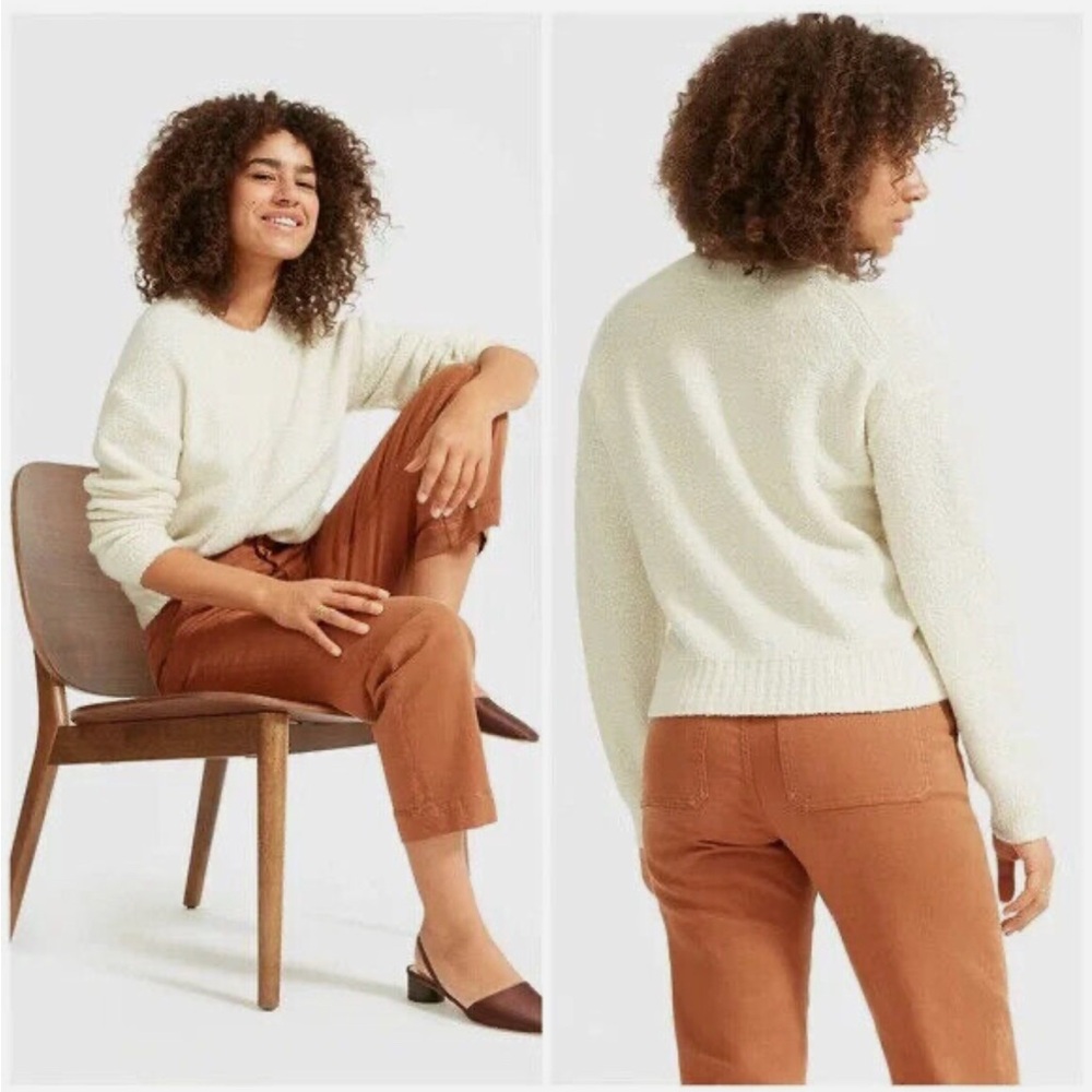 Everlane The Teddy Crewneck Sweater